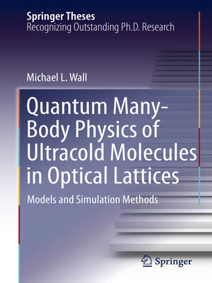 cover image of Quantum Many-Body Physics of Ultracold Molecules in Optical Lattices